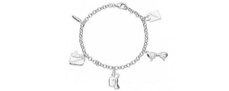 Pulseras Profesiones de Plata Charms