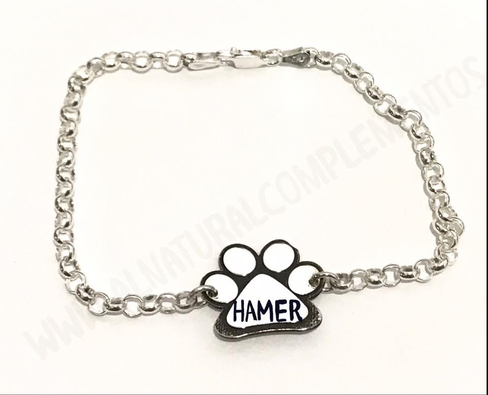 Pulsera Mascota Plata