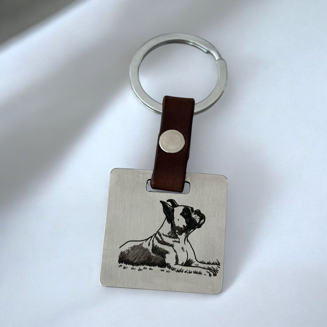 Llavero Silueta Mascota