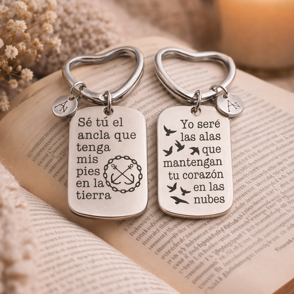Llavero doble para parejas