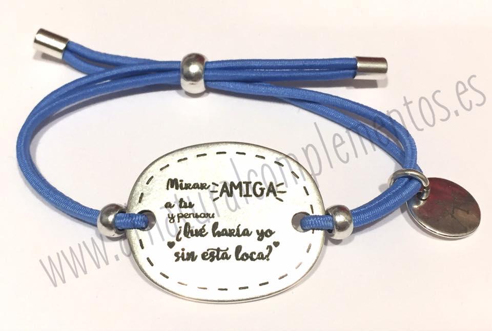 Pulsera Mirar A Tu Amiga y Pensar: ¿Qué Haría Yo Sin Esta Loca?