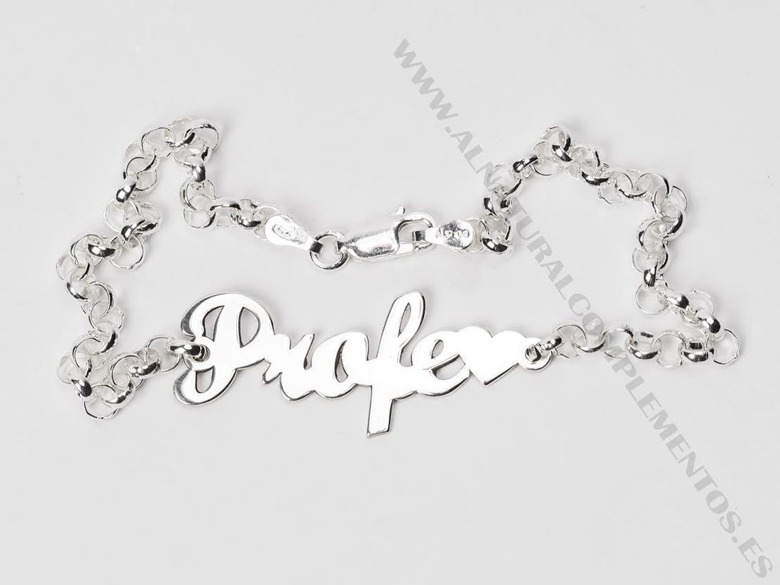 Pulsera Profe de Plata