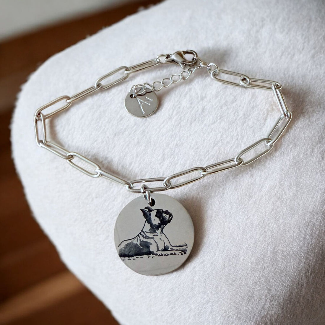 Pulsera Link Silueta Mascota